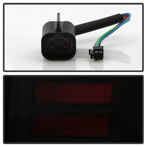 Spyder Automotive 5084064 Tail Light Assembly LED Smoke Lens Black Housing Uses O