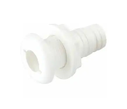 SEA DOG 520750-1 POLYPROPYLENE THRU-HULL WHITE