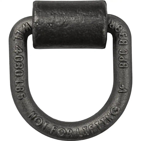 Buyers Products B38WPKGD D-Ring 1/2 Inch Ring Diameter 4080 Pound Working Load Limi