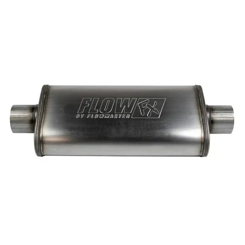 Flowmaster 71249 FlowFX Muffler Universal 3 in. Inlet/Outlet Center 409 Stainless Steel