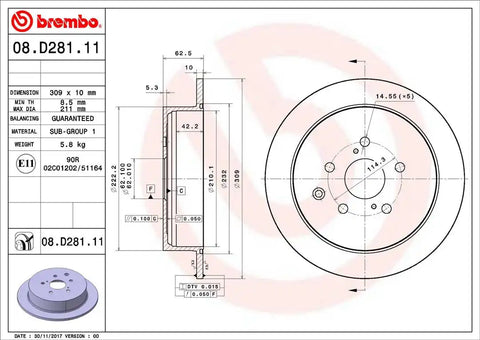 DISC BRAKE ROTOR