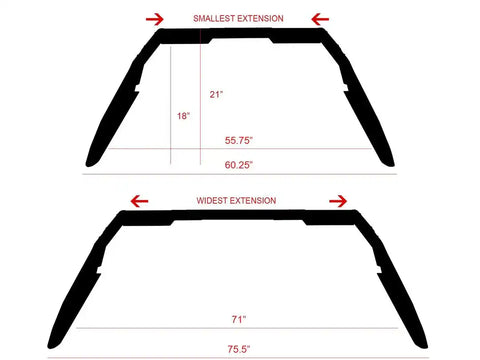 Armordillo USA 8707760 CRZ Chase Rack For Full Size Trucks.