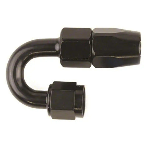 -8AN X 180  BLK HOSE END
