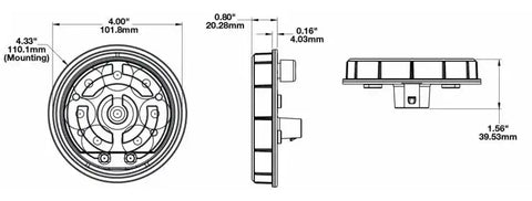 234-12/24V FLASHER  WHT