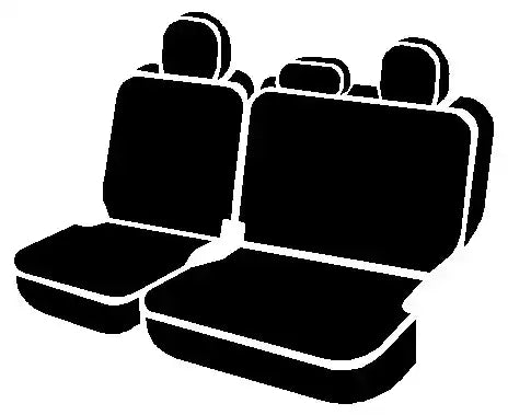 FIA TR45-10 BLACK TR REAR SPLIT SEAT 60 DRIVER/40 PAS