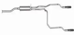 Gibson Performance Exhaust 5540 Cat-Back Dual Split System Aluminized