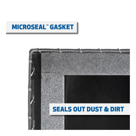 UWS TBS-63-LP-BLK Tool Box Crossover Low Profile Single Lid Diamond Tread Black