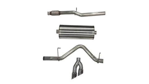 CORSA EXHST 21030 3.0' CAT-BACK DUAL REAR EXIT WITH