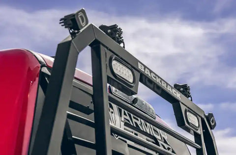 BackRack SRL702 Headache Rack SRL Series Short: Horizontal Bar Powder Coated Blac