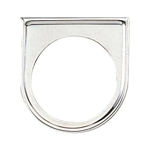 GAUGE MOUNT  PANEL  CHROME  2-1/16'