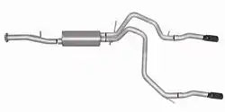 Gibson Performance Exhaust 5573 Cat-Back Dual Split System Aluminized