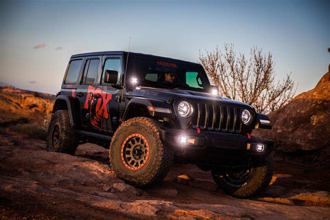 Baja Designs 447001 - A-Pillar Light Mount Kit '20-22 Gladiator / '18-22 Wrangler JL (Single Mount)