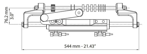 UFLEX USA UC128TS-1 UC128TS VERSION 1 HYD CYL