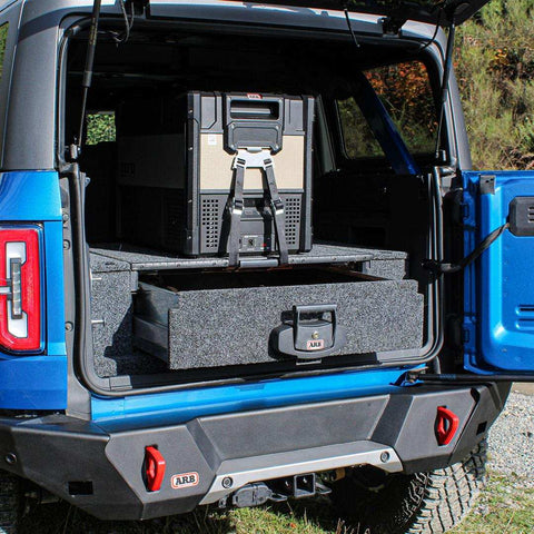 ARB RDK5400010 Cargo Slide Direct Fit Plywood Lined With Carpeting With Top Slidin