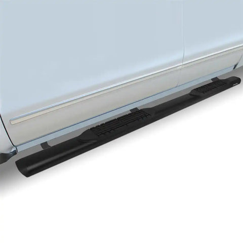 Raptor 2086-BLK - 5 in. Slide Track Oval Running Boards