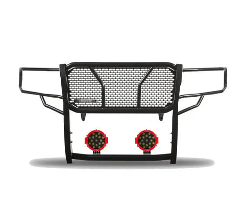 BLACK HORSE RU-DORA19-B-PLR RUGGED HEAVY DUTY GRILLE GUARD KIT