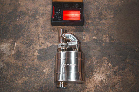 VALVETRONIC UVM.89MM VALVED MUFFLER KIT 3.5IN SINGLE
