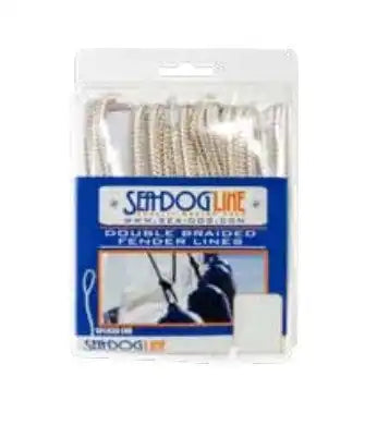SEA DOG 302106006G/W-1 DOUBLE BRAIDED FENDER LINE 1/4