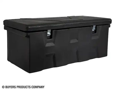 Buyers Products 1712240 Tool Box Chest Single Lid Smooth Black Polyethylene 19