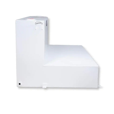100 GAL WHITE STEEL L TANK