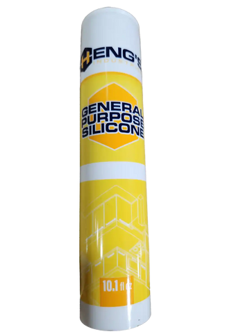 HENG'S IND 9301-C HENG'S BLACK SILICONE CAULK