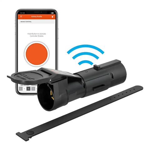 CURT 51180 Echo Mobile Brake Controller - 7-Way Wireless Bluetooth for Trailers