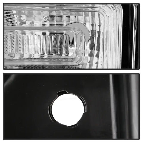 Spyder Automotive 9049668 Headlight Assembly OE Beam Clear Lens With Amber Reflecto