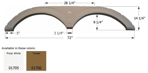 ICON 01706 KEYSTONE FENDER FS1705TP