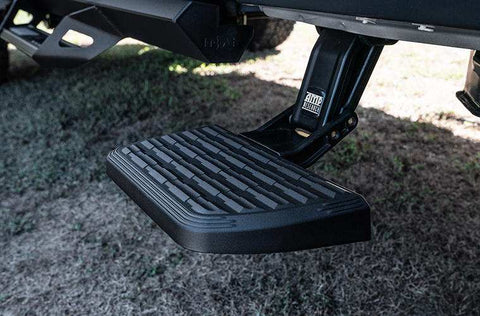 Amp Research 75420-01A Truck Step BedStep 2  Side Mounted Single Flat Step 300