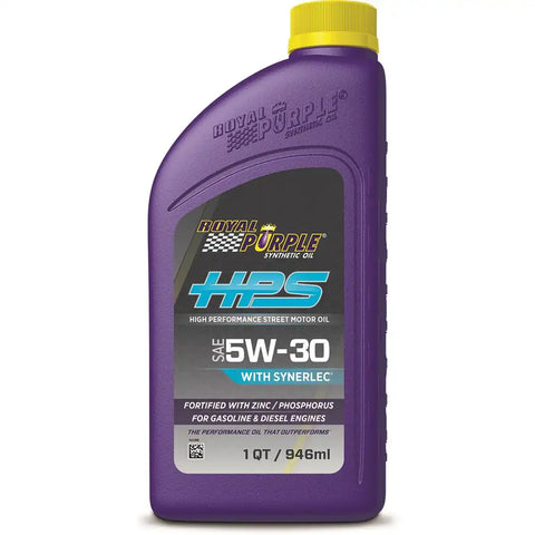 ROYAL PURPLE 31530 HPS 5W30 QUART BOTTLE