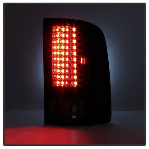 Spyder Automotive 5078186 Tail Light Assembly LED Black Smoke Lens Black Housing