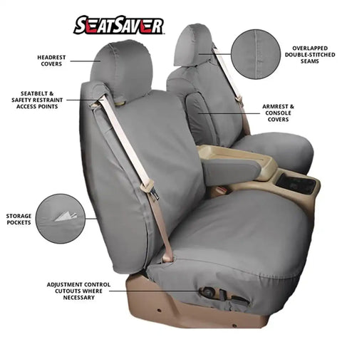 COVERCRAFT SS2571PCGY SSFRT 2021 HONDA PASSPORT W/ CLOTH