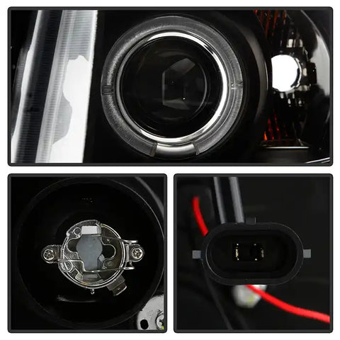 Spyder Automotive 5009494 Headlight Assembly Signature Series Projector Beam With L