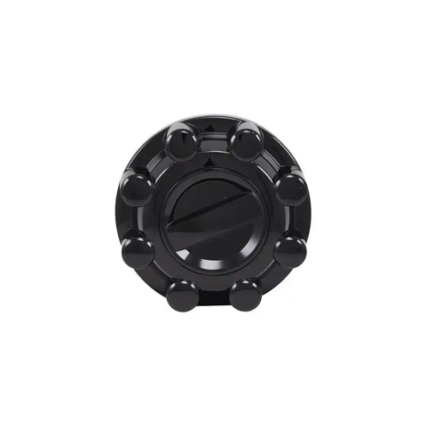 Coast To C10098FBK Fits Into OEM Wheel Painted Gloss Black ABS Plastic Set Of 2