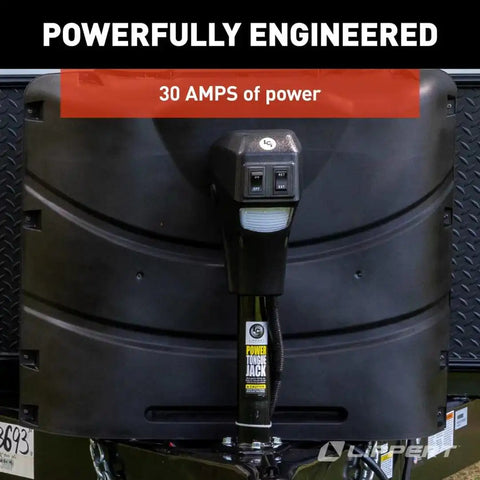 ELEC JACK  300# BLACK