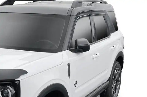 Auto Ventshade (AVS) 894085 - Ventvisor Deflector Smoke Low Profile Outside Mount 4 pc.