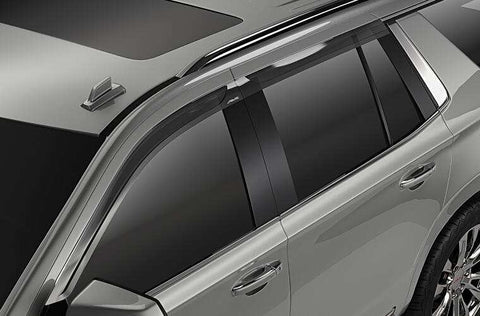 Auto Ventshade (AVS) 894085 - Ventvisor Deflector Smoke Low Profile Outside Mount 4 pc.