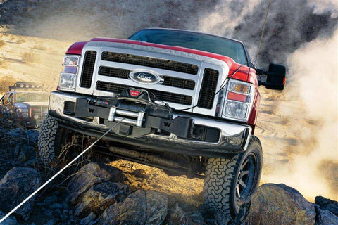 Winch ZEON 12 Vehicle Mounted Vehicle Recovery Winch 24 Volt Electric 12000 Pound