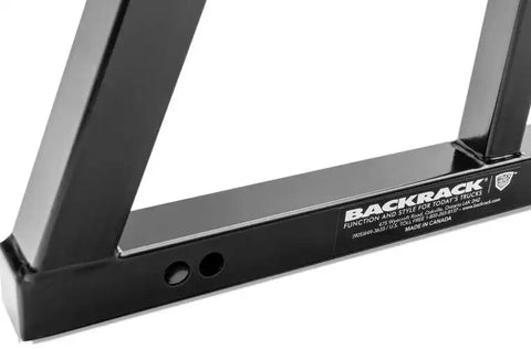 BackRack SRX600 Headache Rack SRX Rack Short HHorizontal Bar Powder Coated Black