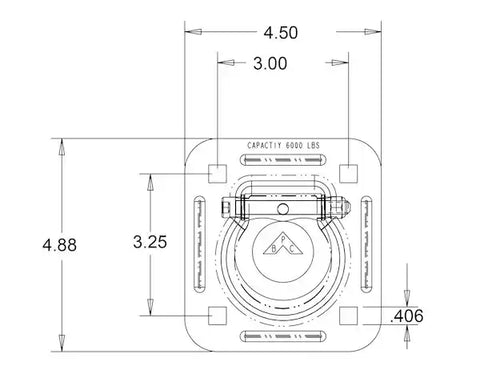 HD RECESSED ROPE RING