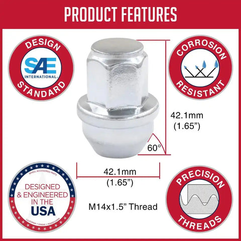 OE LUG-FCTRY LG-M14 1.5(BOX OF 50)