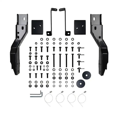 Westin 57-93955A - HDX Winch Mount Grille Guard Kit Component Black For PN[57-93955]