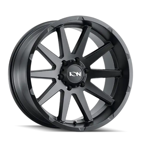 ION TYPE 143 MATTE BLACK 18X9 6-135