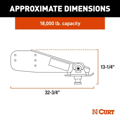 Lippert Components 328330 ROTO-FLEX 1621 18K PINBOX