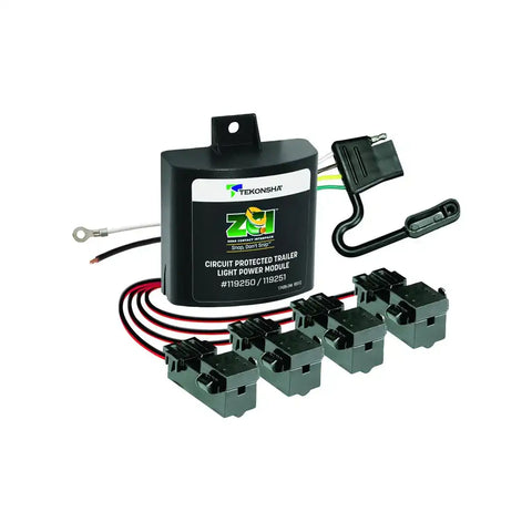 Tekonsha 119250 Tail Light Converter ZCI  Adapts Vehicles With Separate Turn and Stop Lights Without Installation Wiring Kit