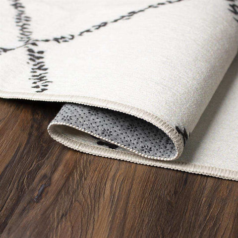 CRYSTAL ART 340717WEB MEDINA MOROCCAN DIAMOND IVORY 5X7 R