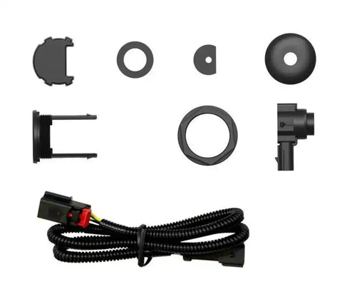 Black Horse Offroad BPS01B Parking Aid Sensor Relocation Bracket Relocates Sensors T