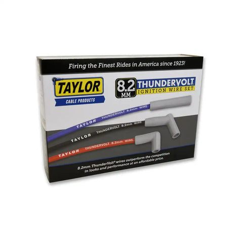 TAYLOR CABLE 84276 CUST-FIT RED V-8 DODGE