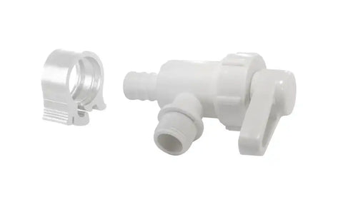 ELKHART SUPP 30893 PEXLOCK ANG COMP VALVE 1/2'X3/8'