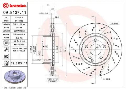 DISC BRAKE ROTOR